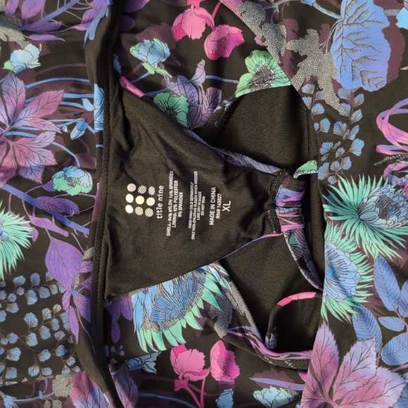 Title Nine One Piece Swimsuit - XL - PURPLE Swim Suit - Picture 8 of 8